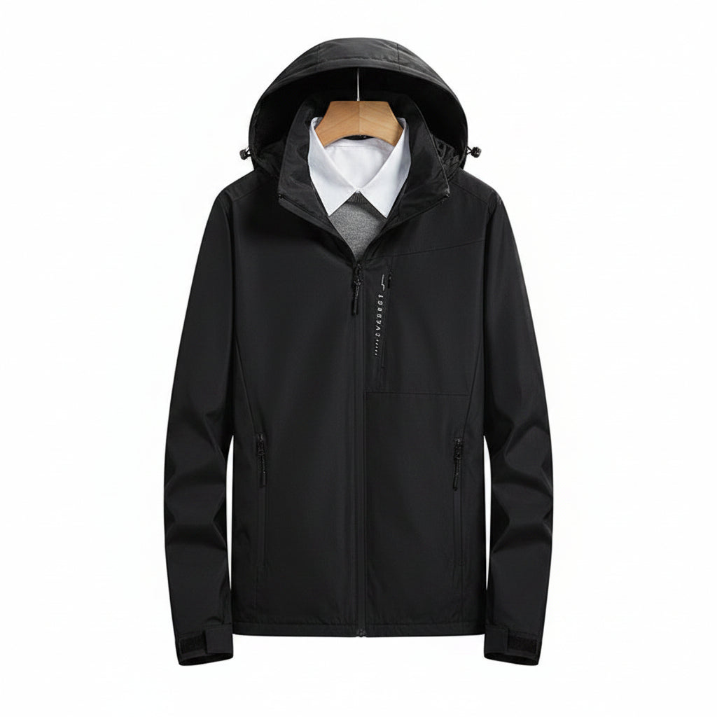 Single Layer Outdoor Hooded Casual Jacket for men