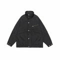 Urban Mechanical Style Hooded Loose Fit Jacket for men