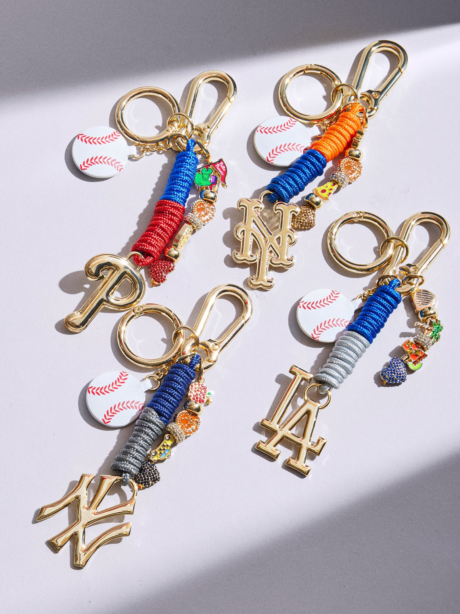 MLB Paracord Bag Charm - New York Yankees