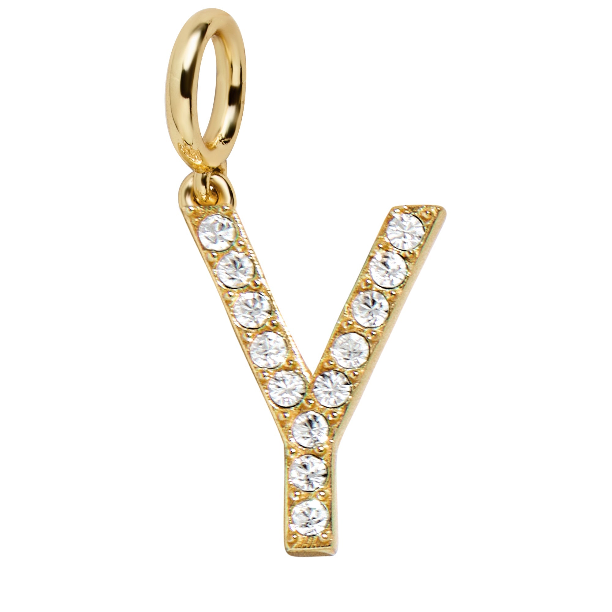 Pavé Initial Cluster Charm - Y