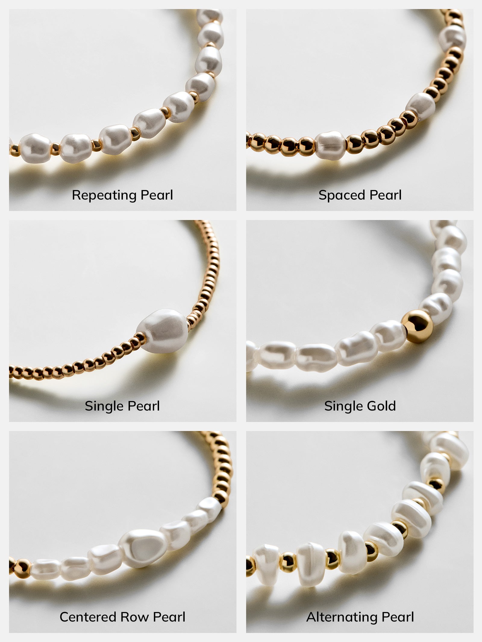 Ginnie Pearl Bracelet - Single Gold