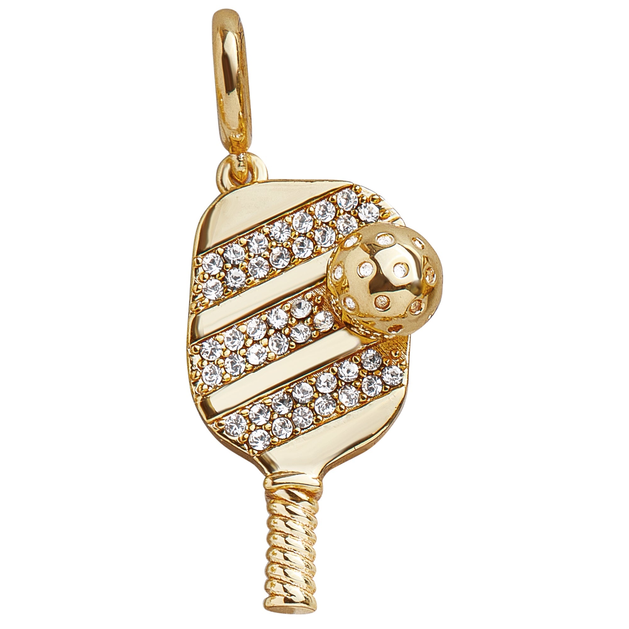 Pickleball Cluster Charm