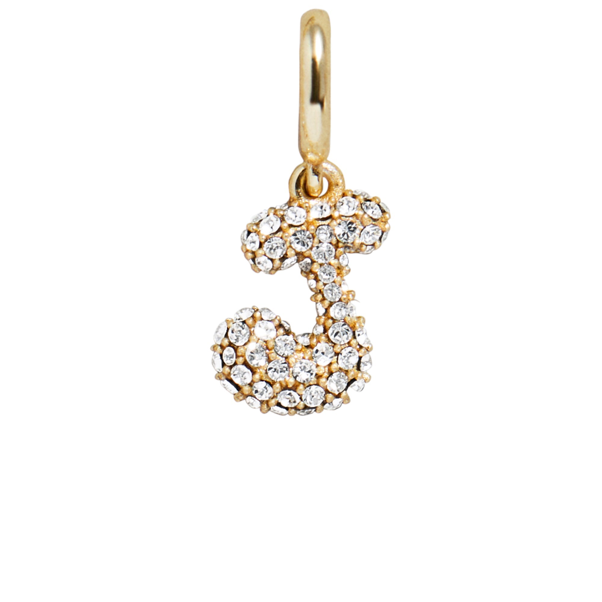 Pave Bubble Initial Cluster Charm - J