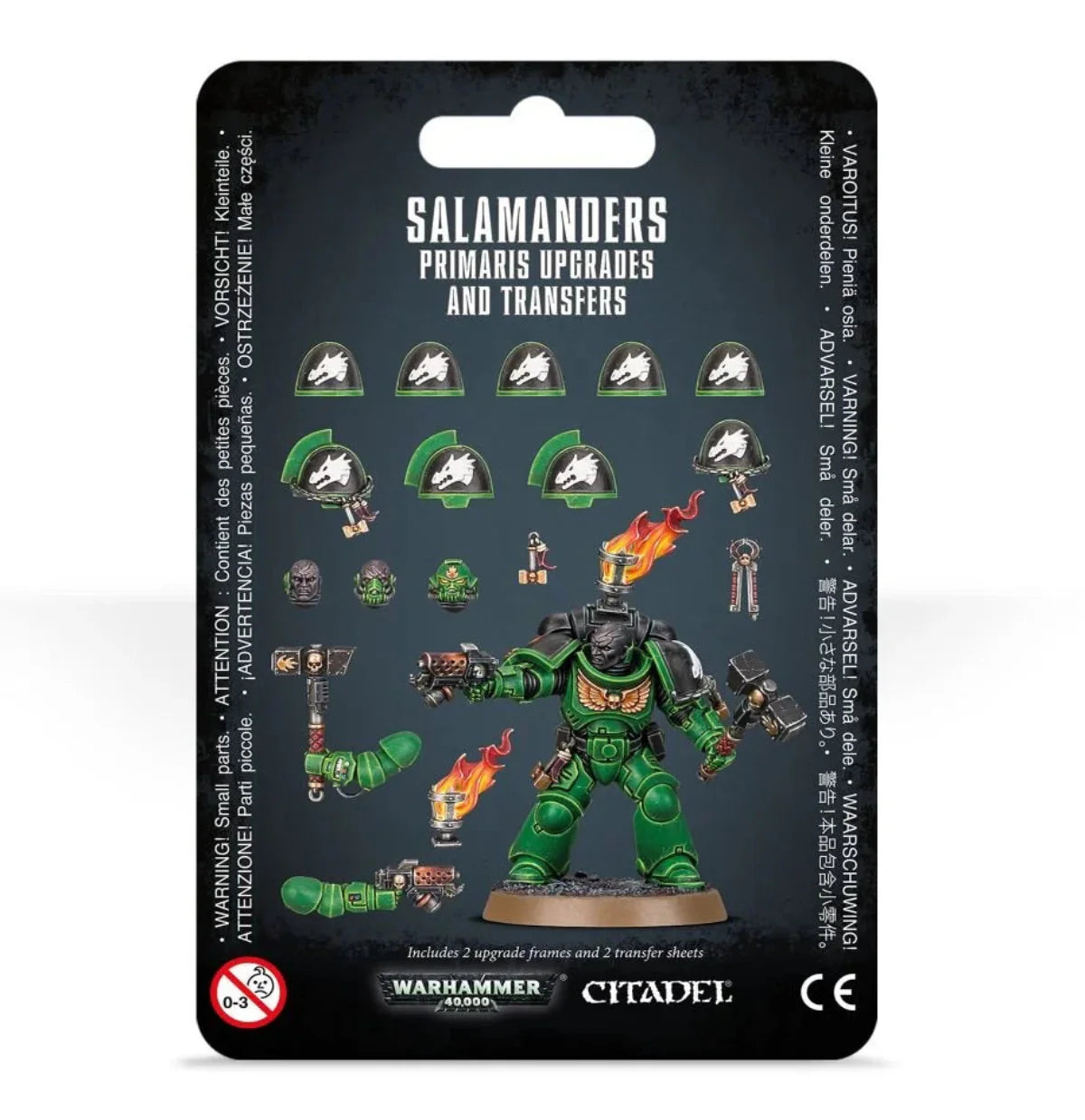 Warhammer 40K Salamanders Primaris Upgrades and Transfers