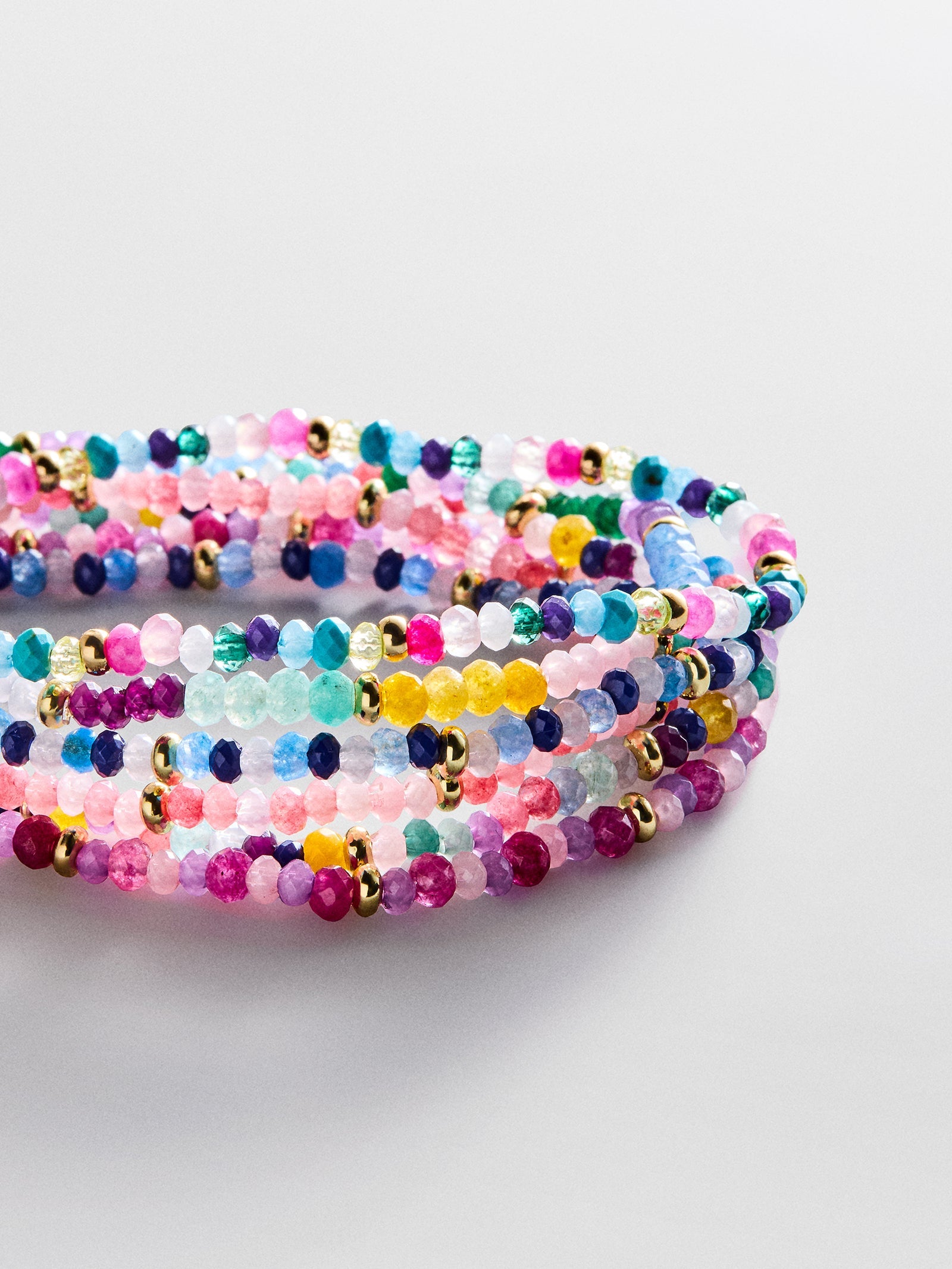 Emily Semi-Precious Bracelet - Light Multi