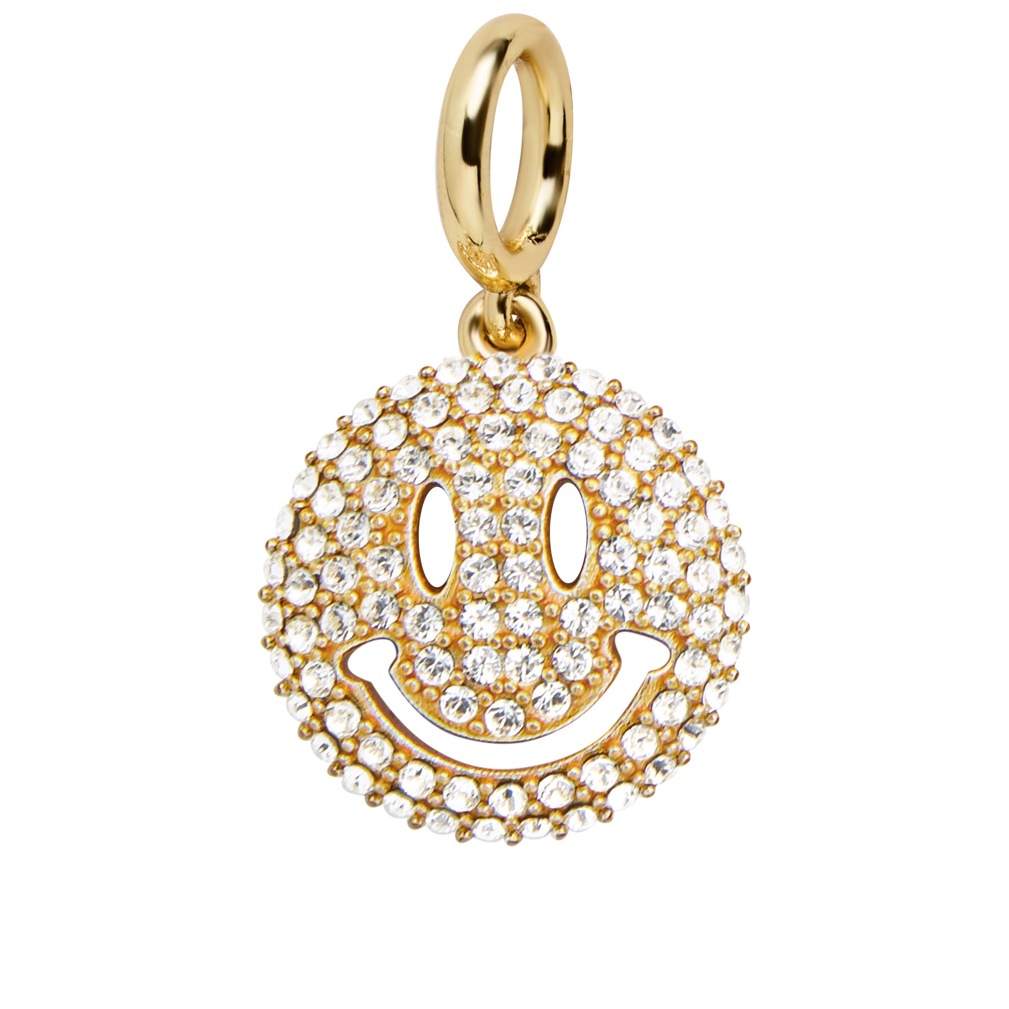 Smiles Cluster Charm - Pave