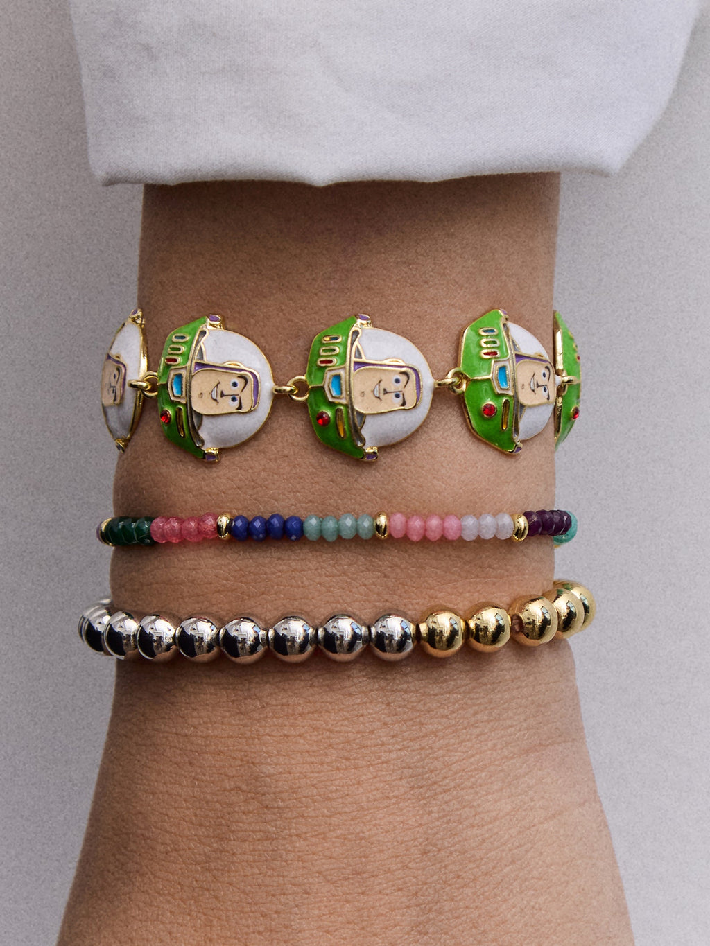 Disney Pixar Buzz Lightyear Repeating Bracelet - Buzz Lightyear