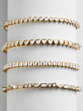 Brooke Tennis Bracelet - Round Stone