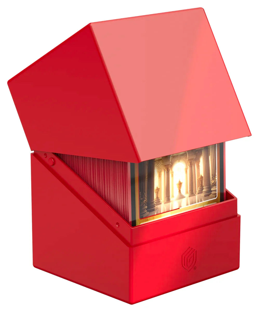 Boulder 100 Solid Deck Box - Red
