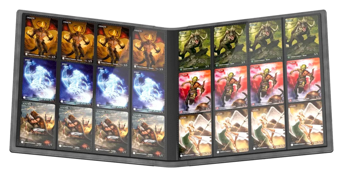 Ultimate Guard Black 480 Card Binder Quadrow Xenoskin