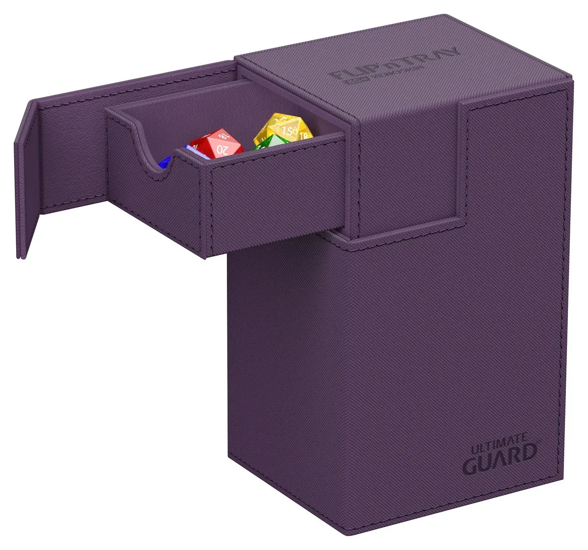 Ultimate Guard Flip n Tray 80 Purple Xenoskin Deck Box