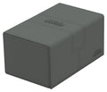 Ultimate Guard Twin Flip n Tray 160 Grey Xenoskin Deck Case