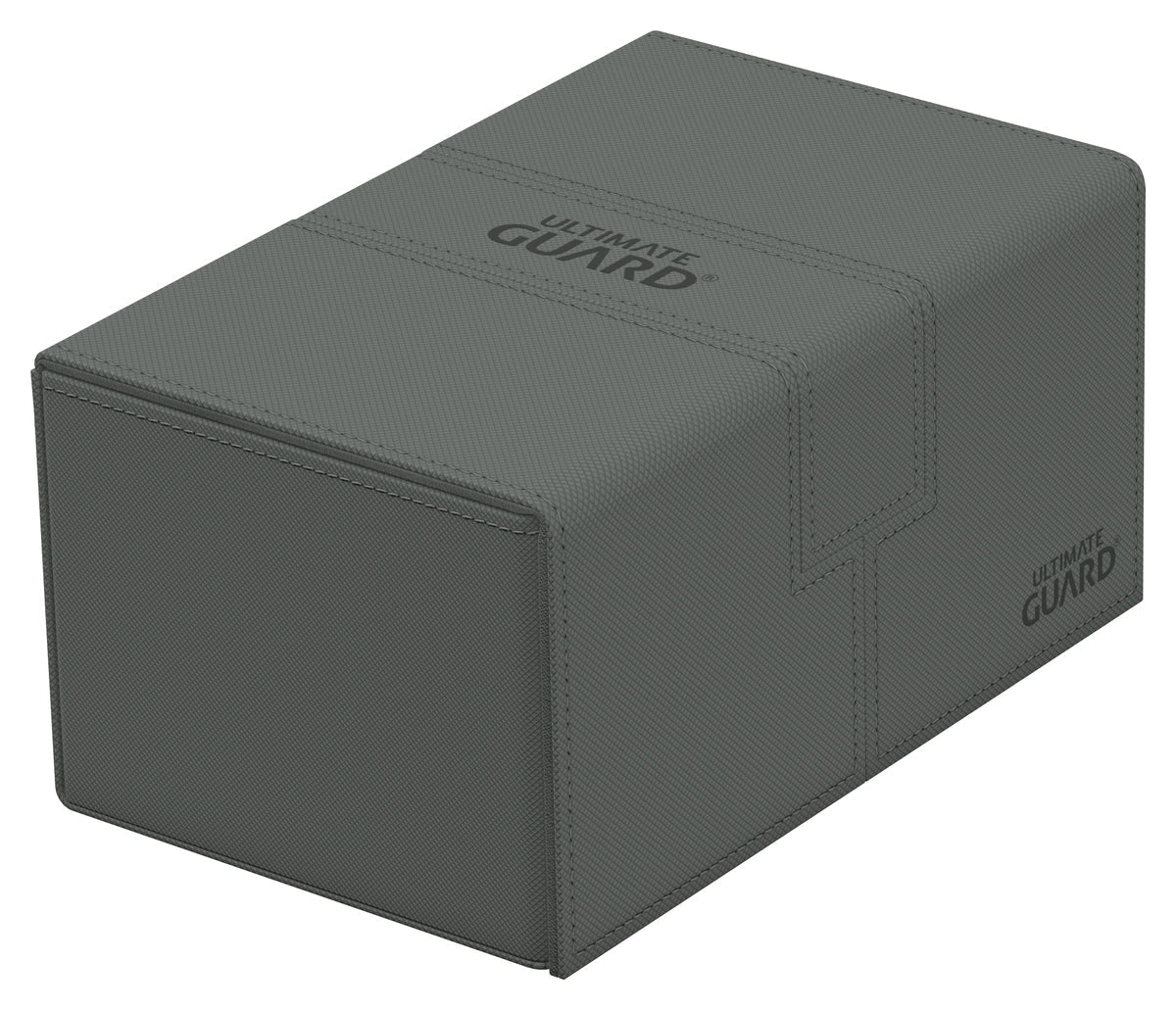 Ultimate Guard Twin Flip n Tray 160 Grey Xenoskin Deck Case