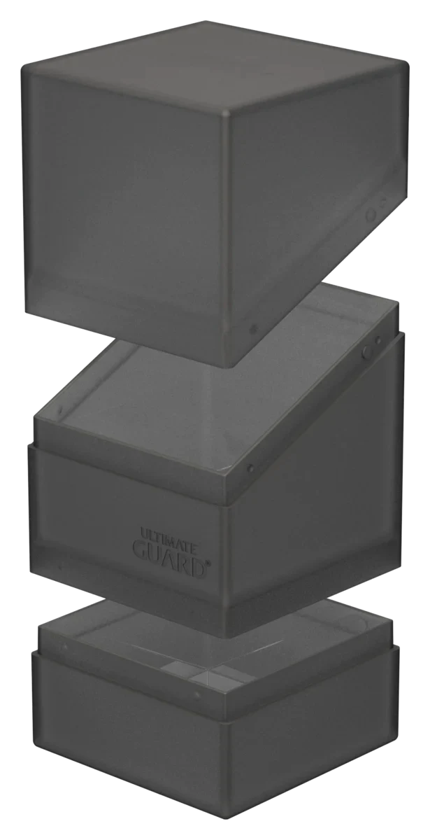 Ultimate Guard Boulder n Tray 100 Onyx Deck Box