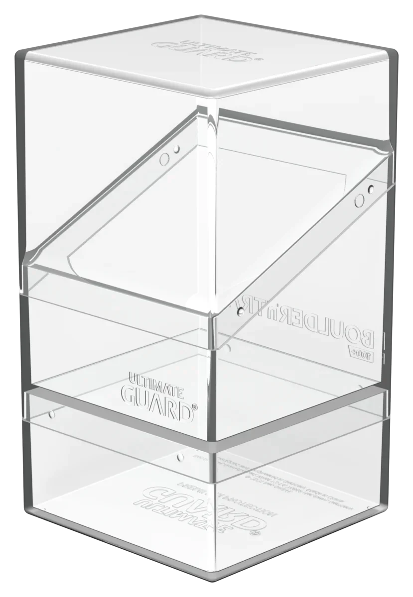 Ultimate Guard Boulder n Tray 100 Clear Deck Box