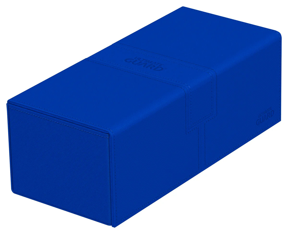 Ultimate Guard Twin Flip n Tray 266 Blue Xenoskin Deck Case