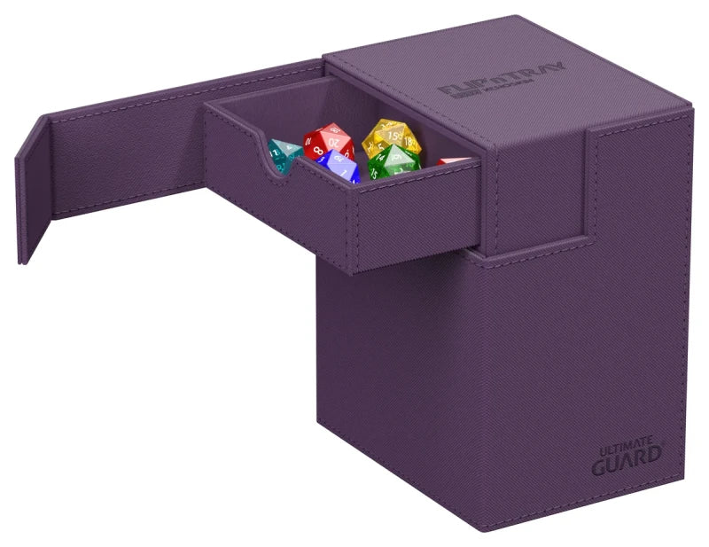 Ultimate Guard Flip n Tray 133 Purple Xenoskin Deck Box