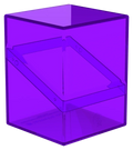 Boulder 100 Clear Deck Box - Amethyst