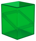 Boulder 100 Clear Deck Box - Emerald
