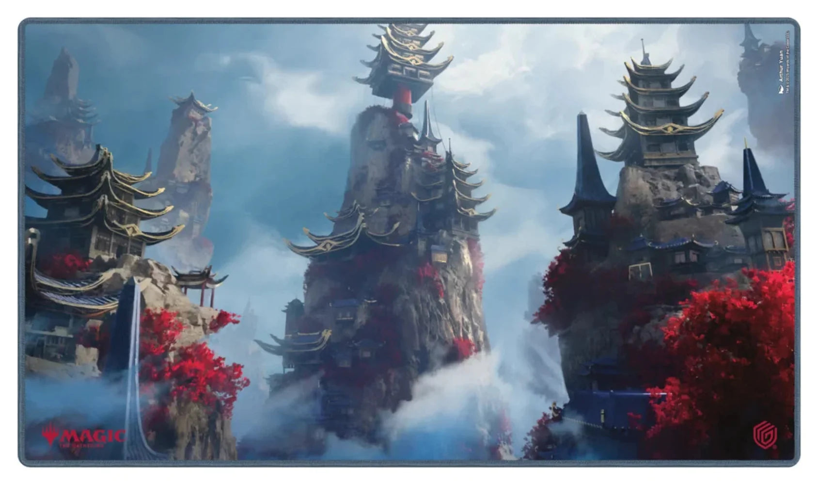 Tarkir Dragonstorm Cori Mountain Monastery Playmat