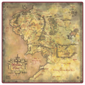 Lord of the Rings: Places of Middle Earth - Oversized Playmat