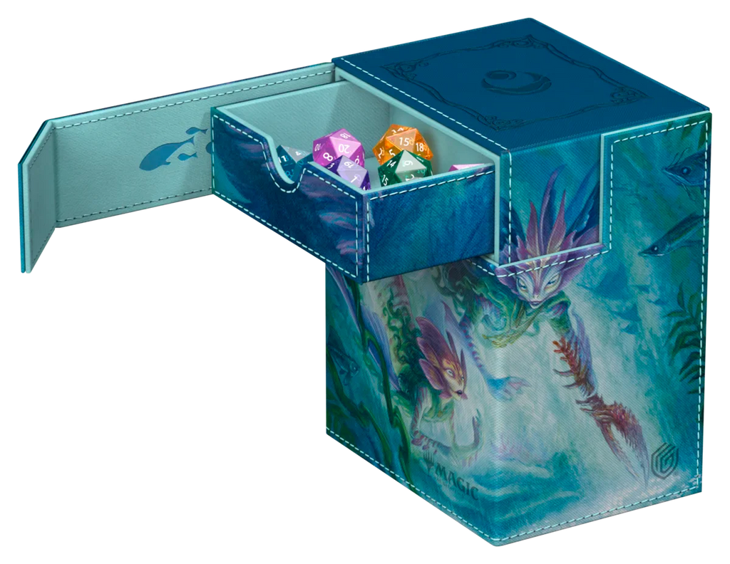 MTG Lorwyn Eclipsed Silvergill Mentor Flip n Tray 133 Commander Deck Box