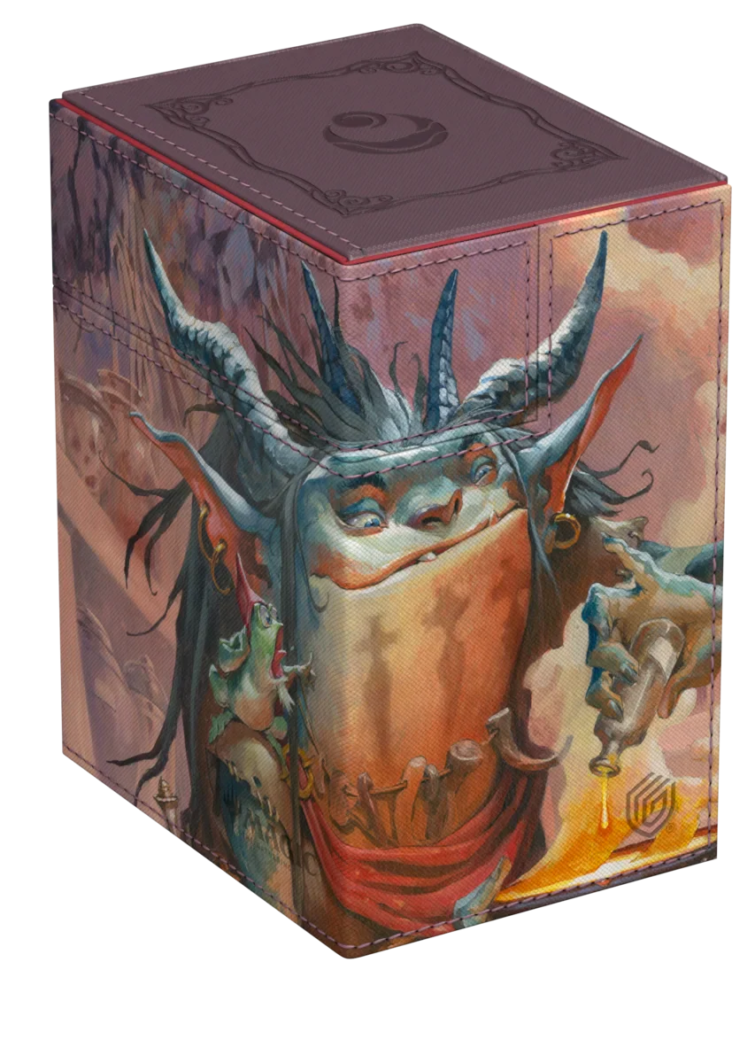 MTG Lorwyn Eclipsed Grub, Storied Matriarch Flip n Tray 133 Commander Deck Box
