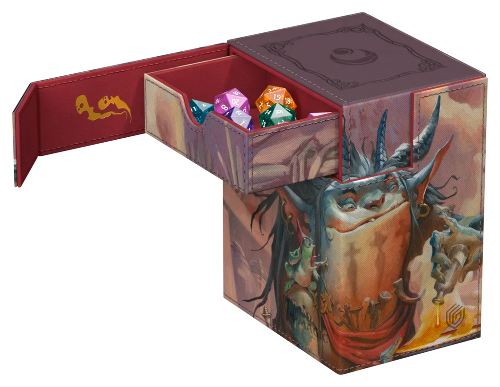 MTG Lorwyn Eclipsed Grub, Storied Matriarch Flip n Tray 133 Commander Deck Box