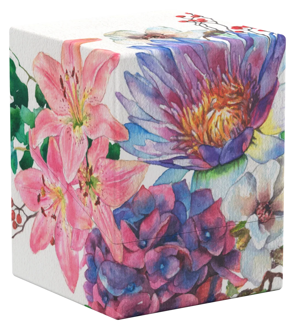 Boulder 100 Floral Places Deck Box - Lotus Bloom