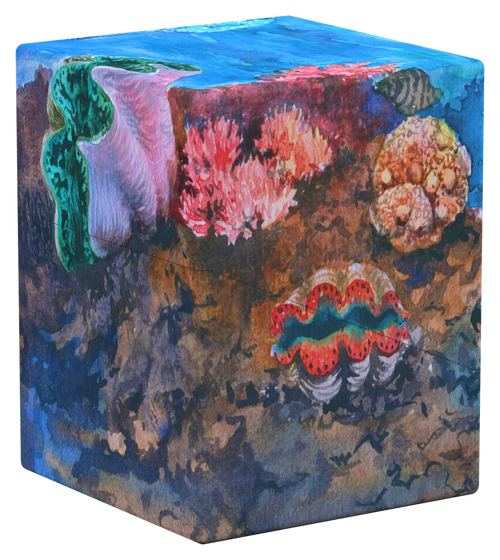 Boulder 100 Coral Place Deck Box - Seablue Hush