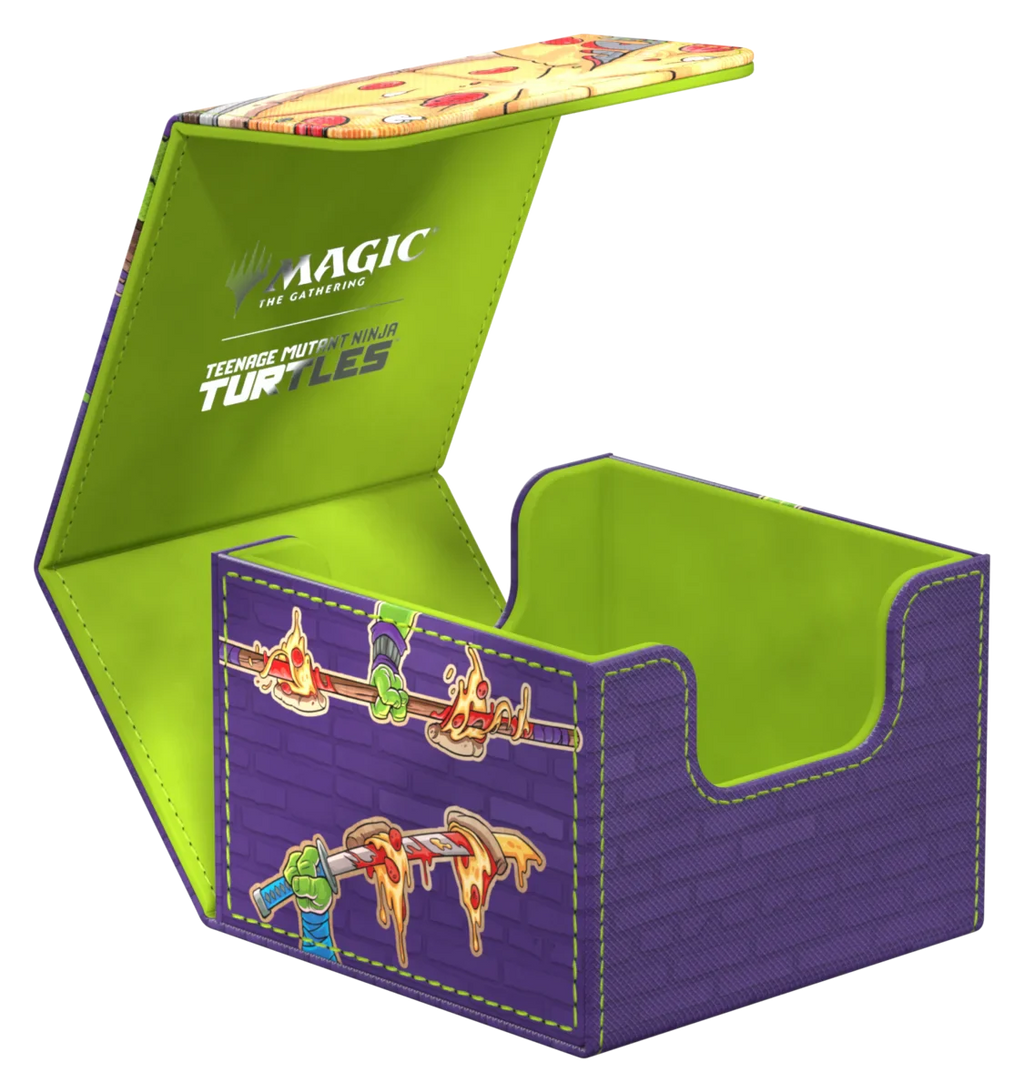 TMNT Pizza Box Sidewinder 133 Commander Deck Box
