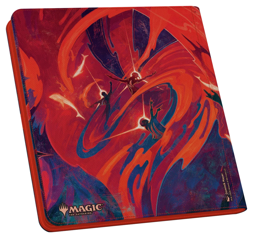 Secrets of Strixhaven Prismari Zipfolio 480 Card Binder