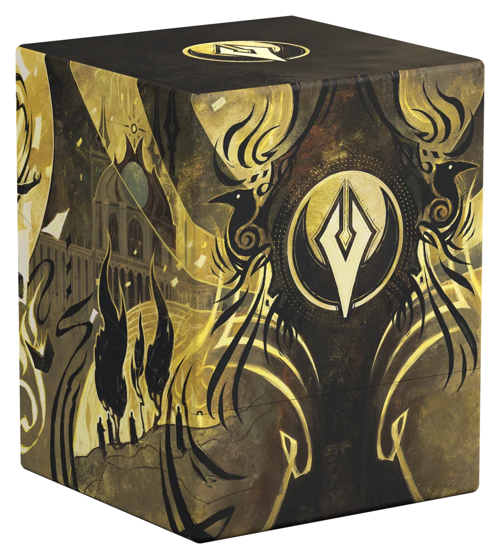Secrets of Strixhaven Silverquill Boulder 100 Deck Box
