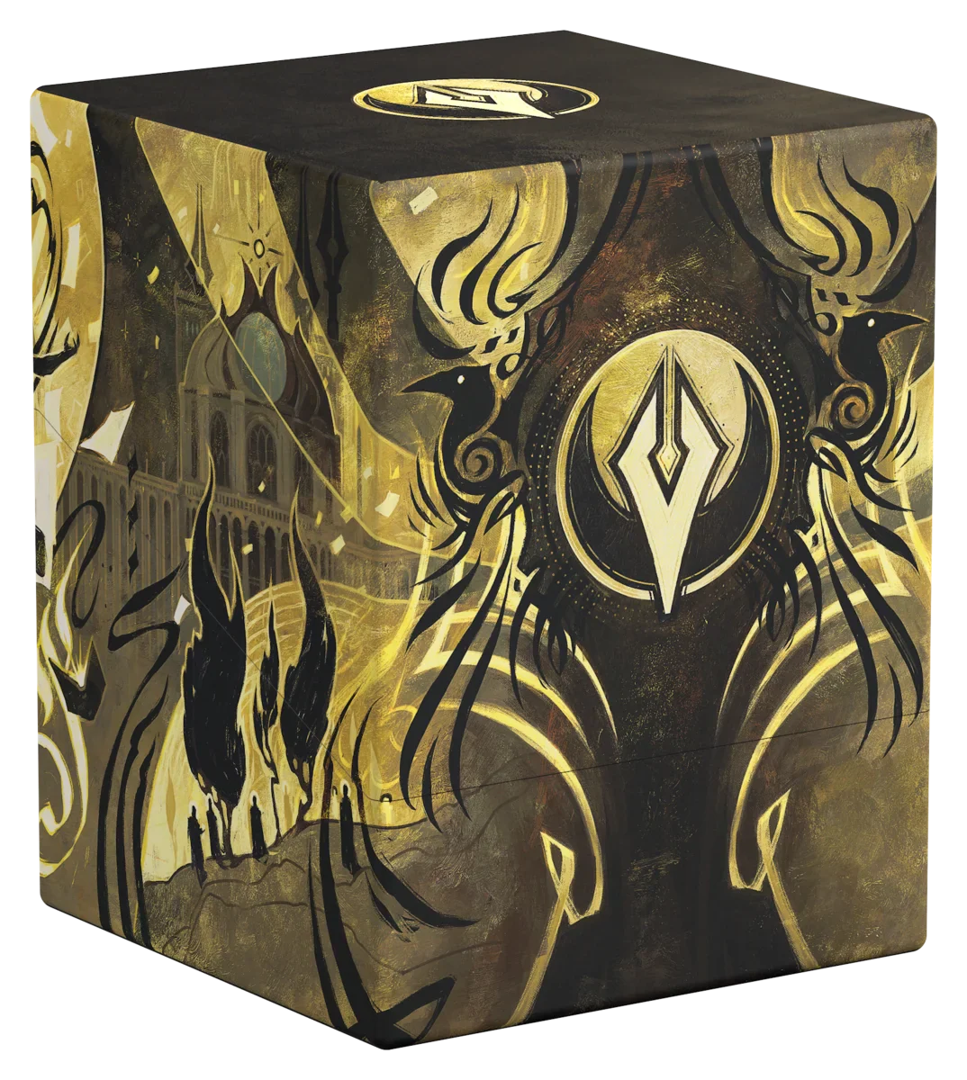 Secrets of Strixhaven Silverquill Boulder 100 Deck Box