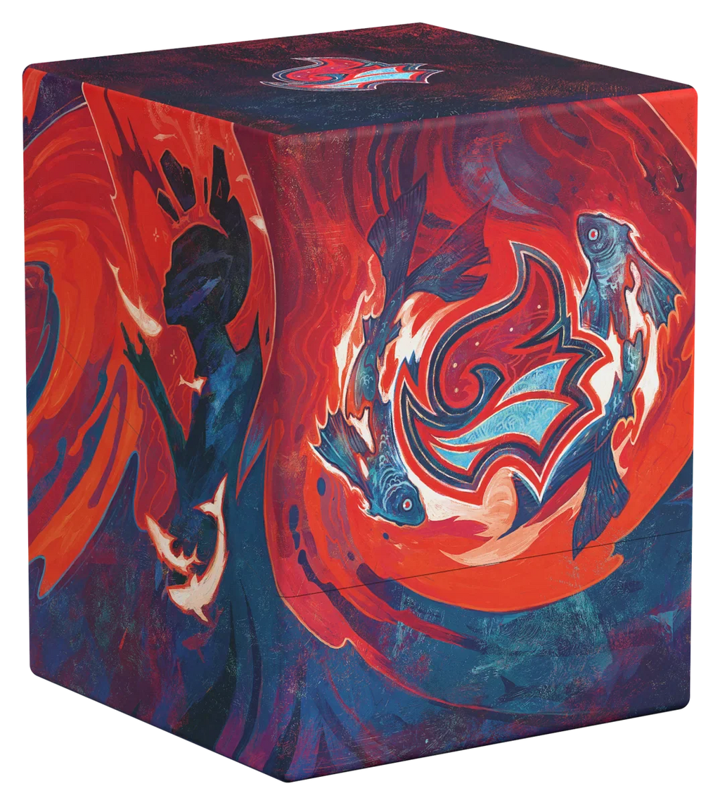 Secrets of Strixhaven Prismari Boulder 100 Deck Box