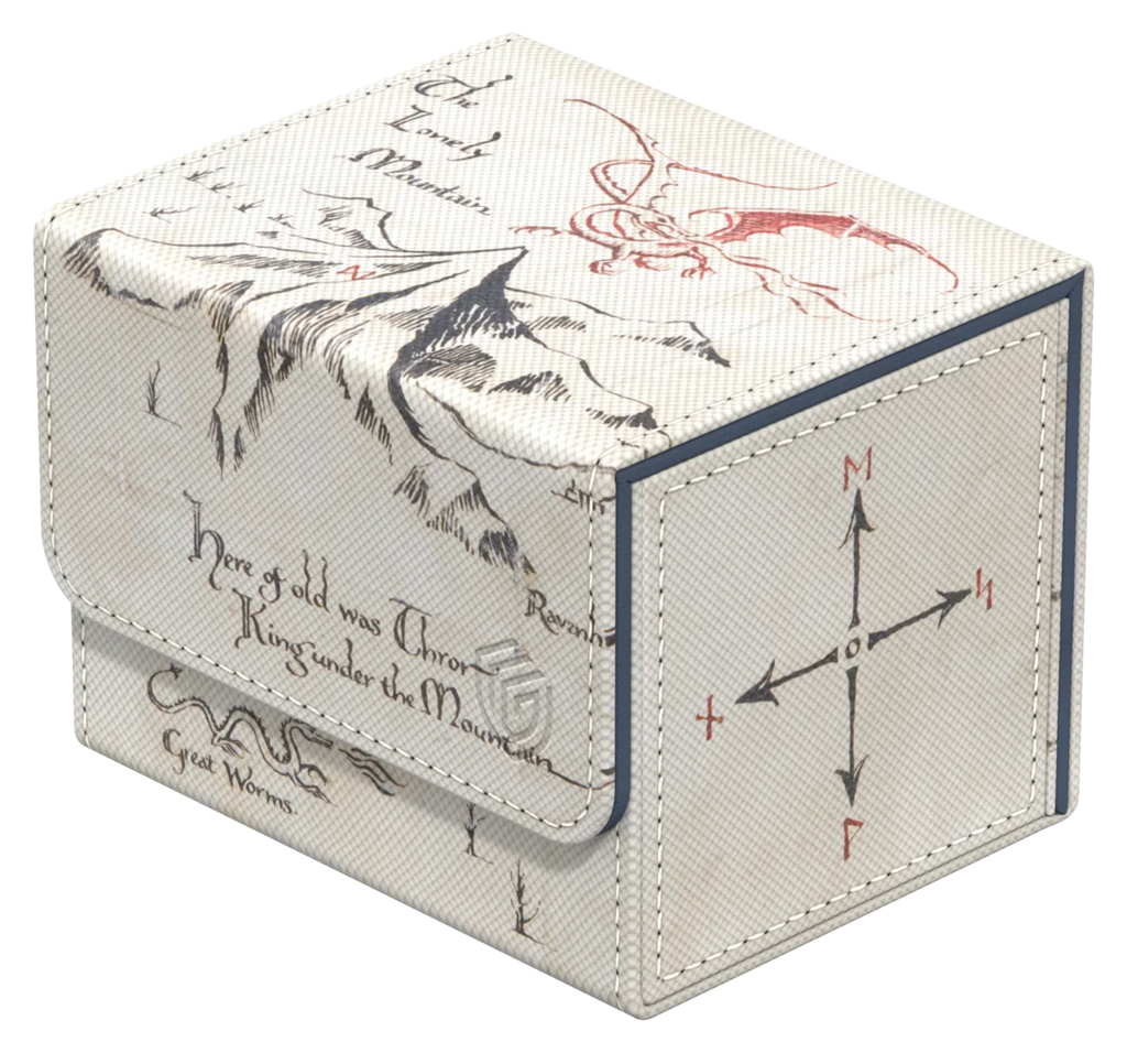 The Hobbit Sidewinder 100 Deck Box - Thror's Map