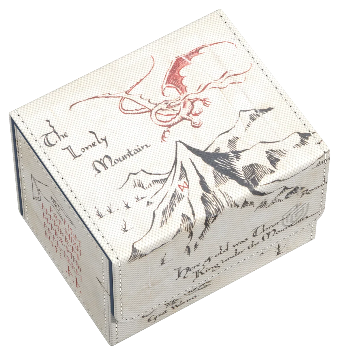 The Hobbit Sidewinder 100 Deck Box - Thror's Map