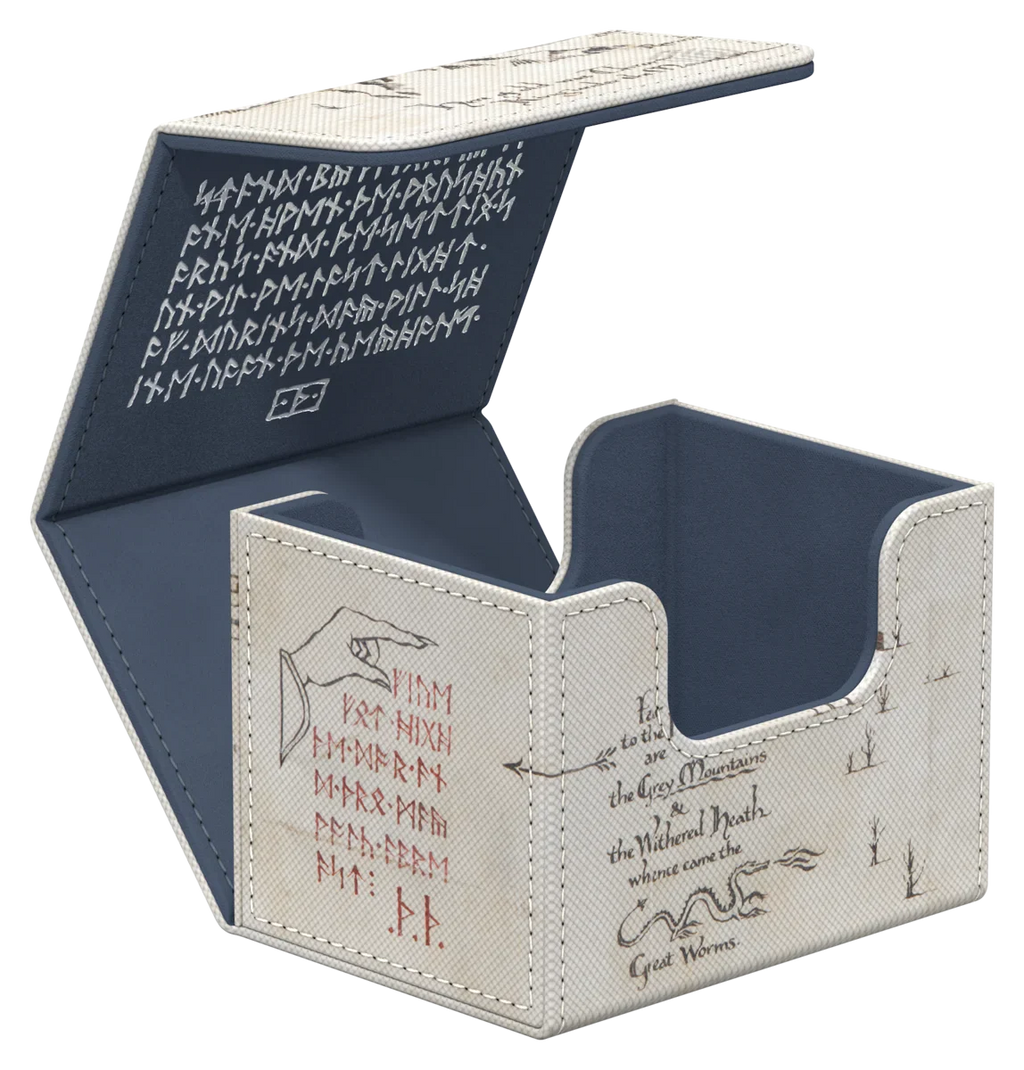 The Hobbit Sidewinder 100 Deck Box - Thror's Map