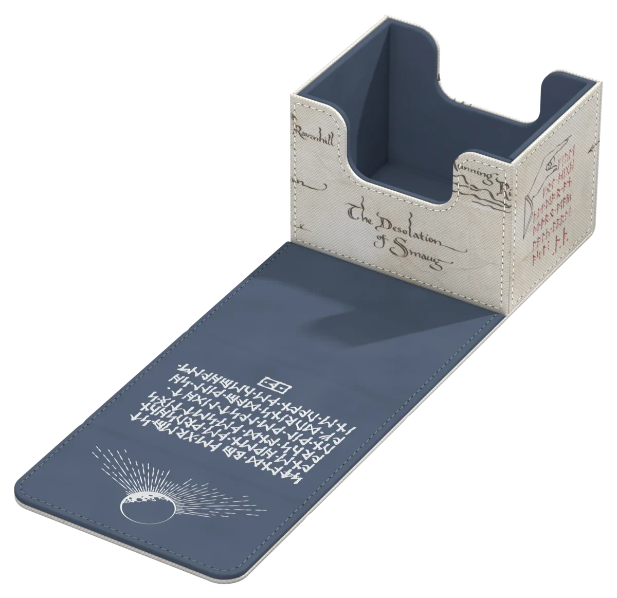 The Hobbit Sidewinder 100 Deck Box - Thror's Map
