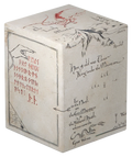 The Hobbit Boulder 100 Deck Box - Thror's Map (Glow in the Dark)