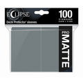 Ultra Pro Eclipse 100 Ct Matte Sleeves - Smoke Grey