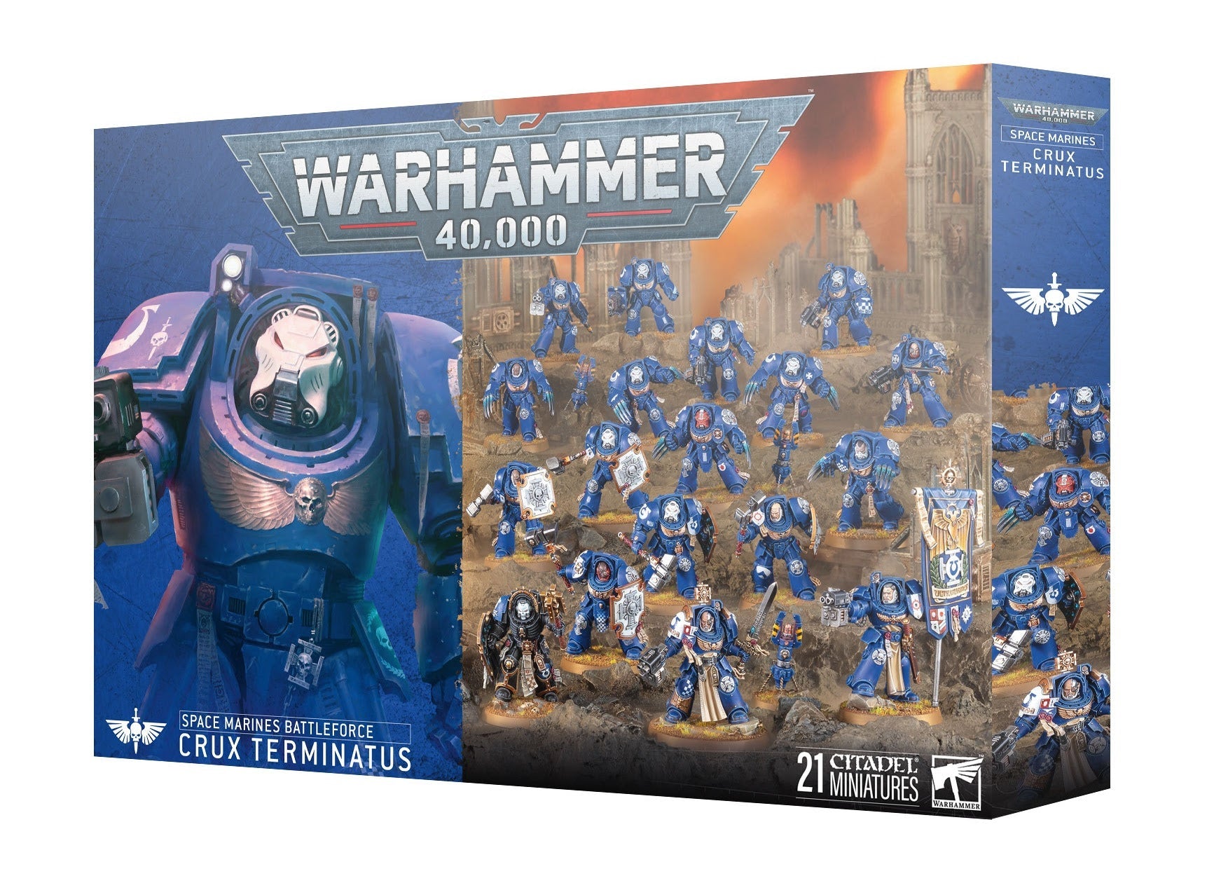 Warhammer 40K Space Marines Crux Terminatus Battleforce Army Set