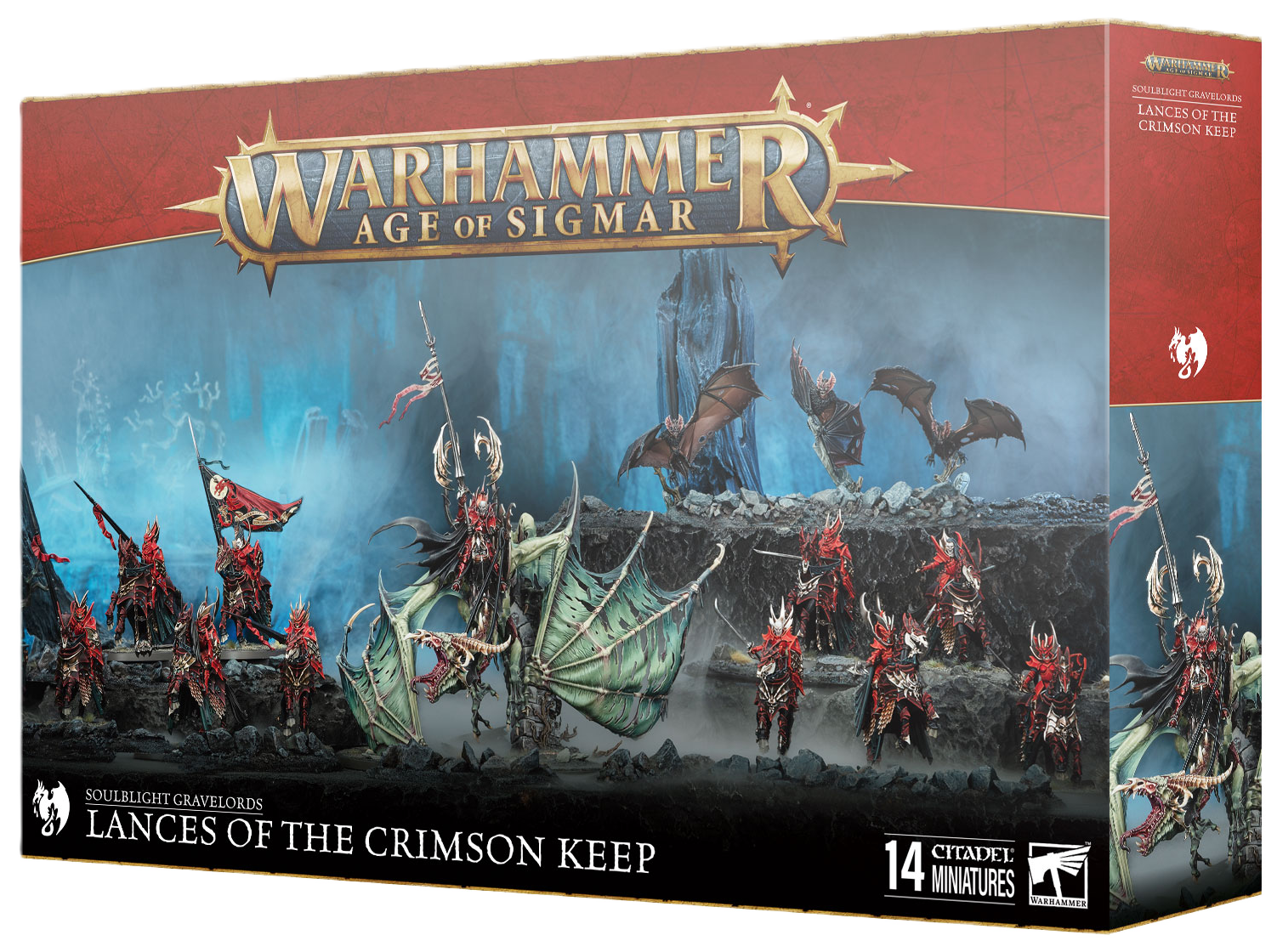 Warhammer AoS Soulblight Gravelords Lances of the Crimson Keep Battleforce