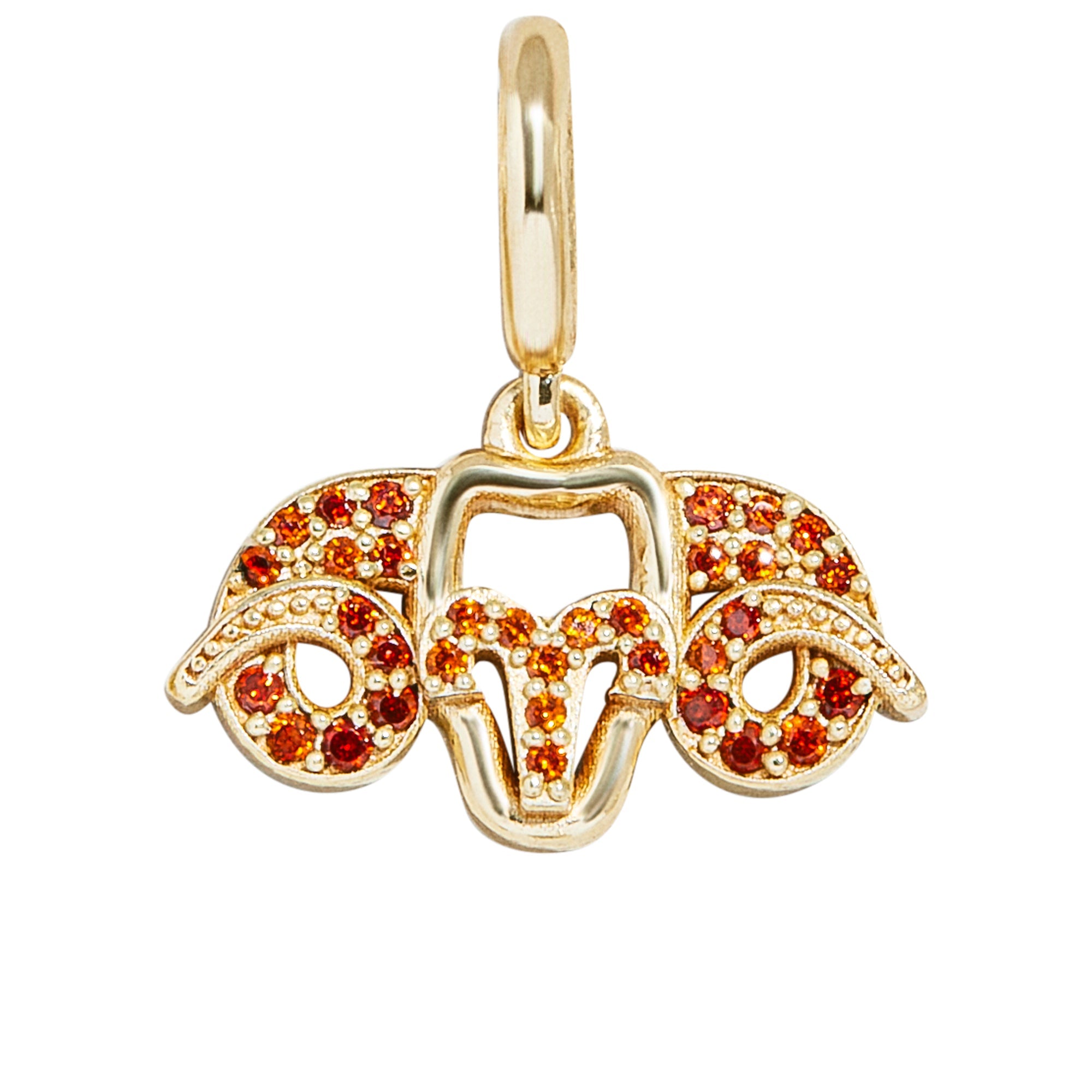 Pavé Zodiac Cluster Charm - Aries