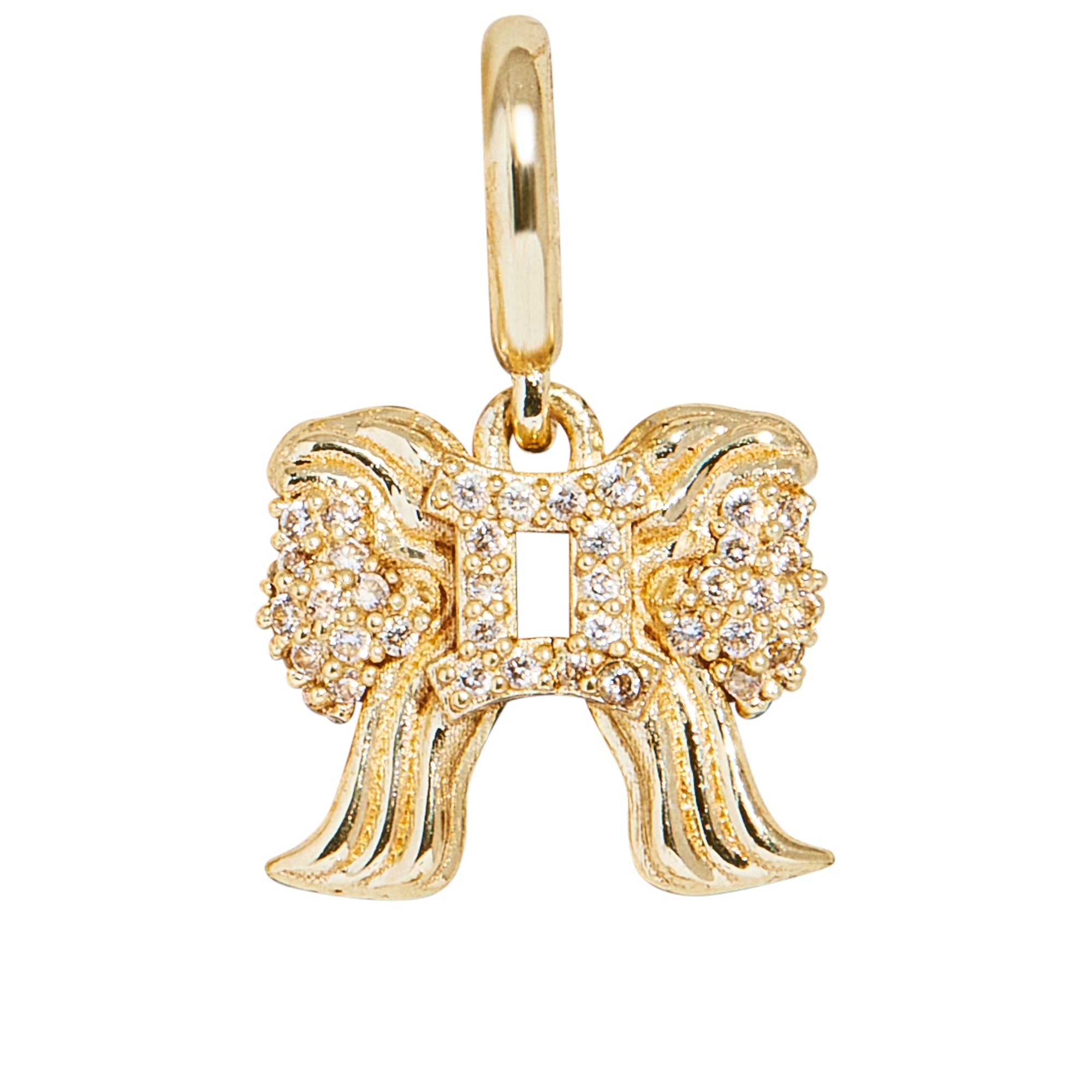 Pavé Zodiac Cluster Charm - Gemini
