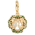 Pavé Zodiac Cluster Charm - Leo