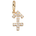 Pavé Zodiac Symbol Cluster Charm - Sagittarius