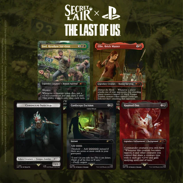 Secret Lair x The Last of Us Part 1 Chasing Hope Non-Foil Edition
