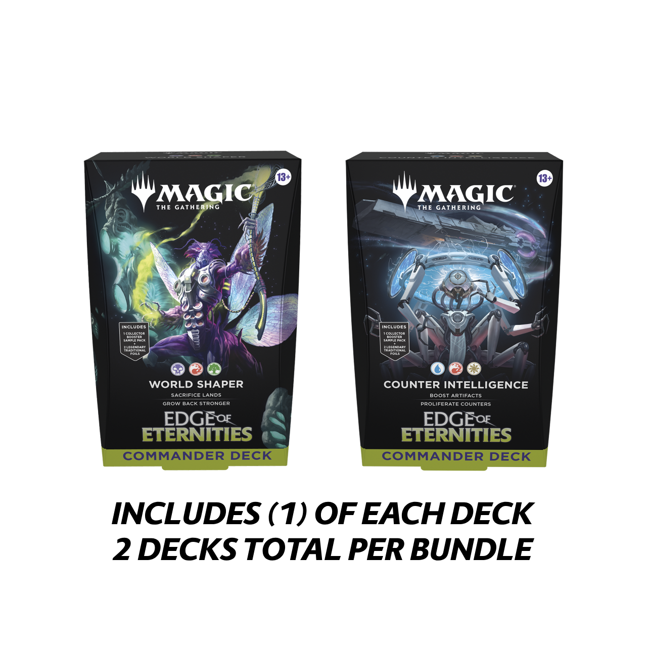 Edge of Eternities Commander Deck Set of 2