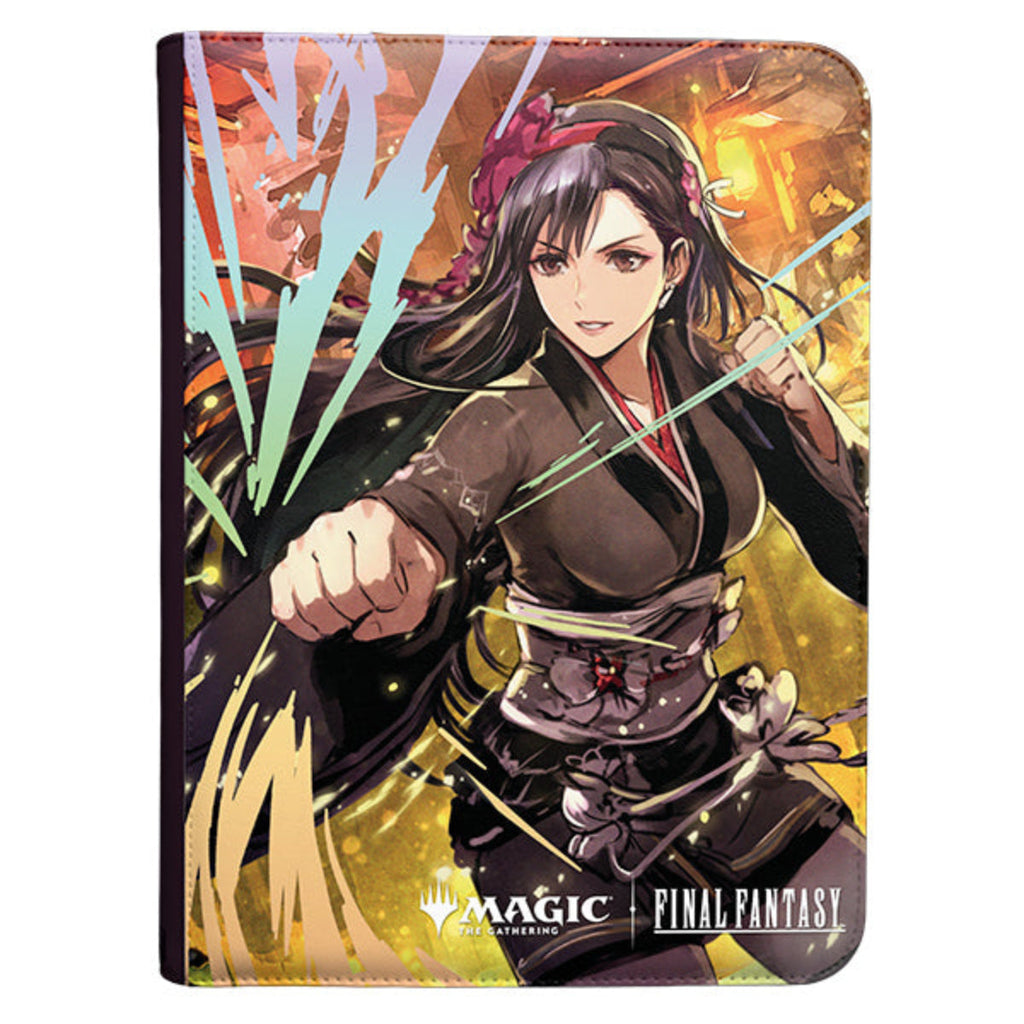 Final Fantasy Tifa Lockhart 9-Pocket 360 Card Zip Binder